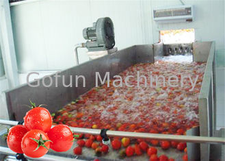 기계에게 시간 시간 당 50 톤 당 1 톤을 하는 SUS304 토마토 공정 라인 토마토 페이스트