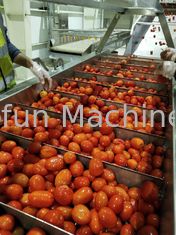 220v / 주문을 받아서 만들어진 토마토 공정 라인 과일 잼 생산 라인 에너지 절약