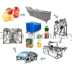 사과 펄퍼 가공 기계 사과 농축액 잼 생산 라인
