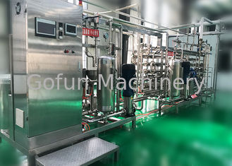 낙농업 우유 UHT 살균기 기계 유가공 라인 저소모