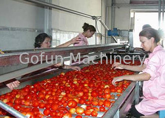 시간 당 기계 3/5 톤을 만드는 Sus304 토마토 공정 라인 토마토 페이스트